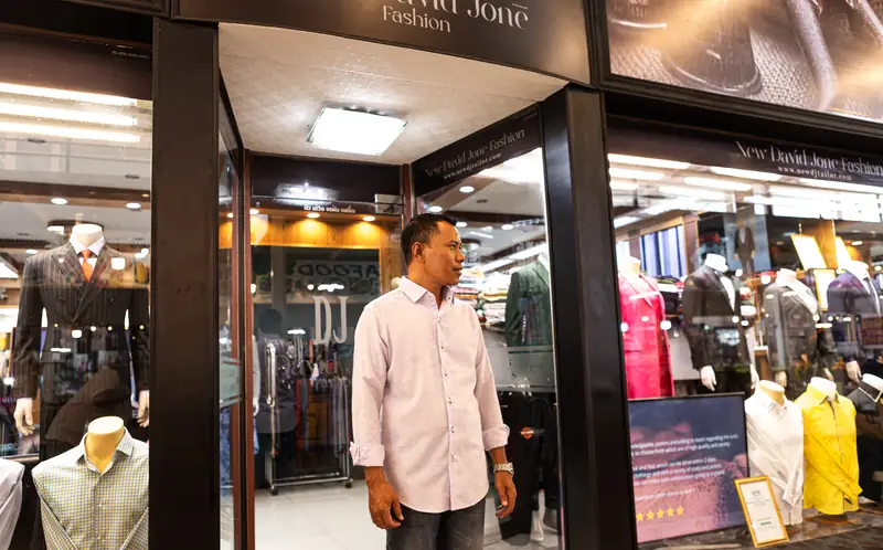 David Jone Fashion exterior view, one of the best tailors in Patong, Phuket (Ref 9643)
