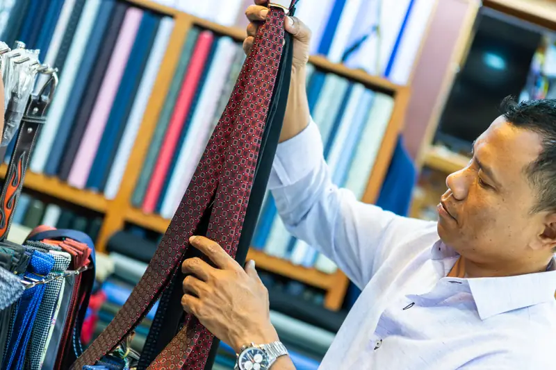 Hand-finished bespoke suit from our Patong shop, ready for pickup (Ref 9749)