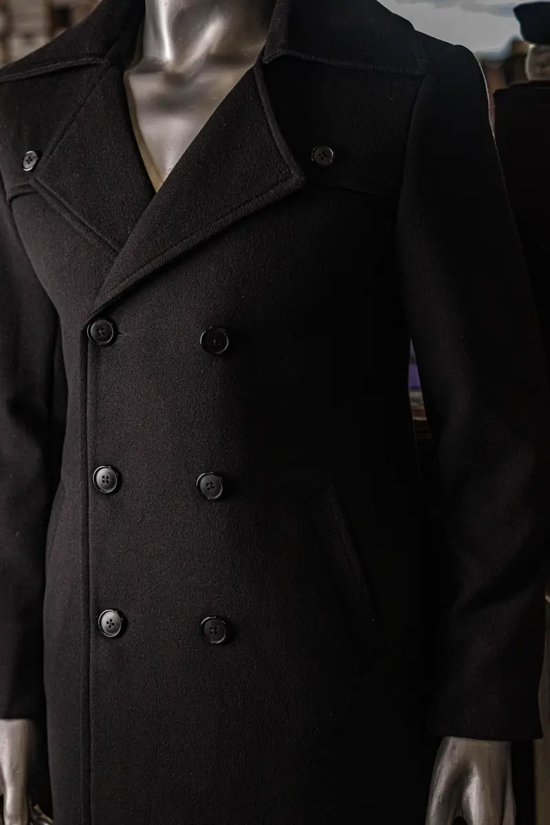 Bespoke jacket fit review with customer, David Jone Fashion, Phuket (Ref 6478)